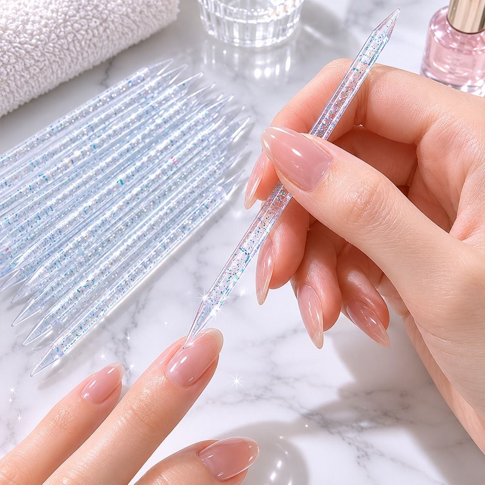 100pcs Pack Dual-ended Nail Cu - Nail Art Orange 评论和价格