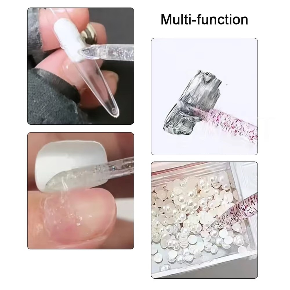 100pcs Pack Dual-ended Nail Cu - Nail Art Orange 评论和价格