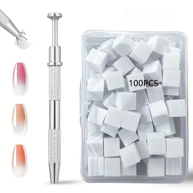 Mini Nail Sponge Puff & Nail G - Nail Art Ombre 评论和价格