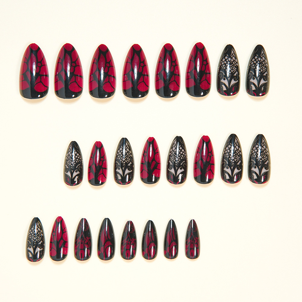 Medium fake nails for women da - Nail Art Press On 评论和价格