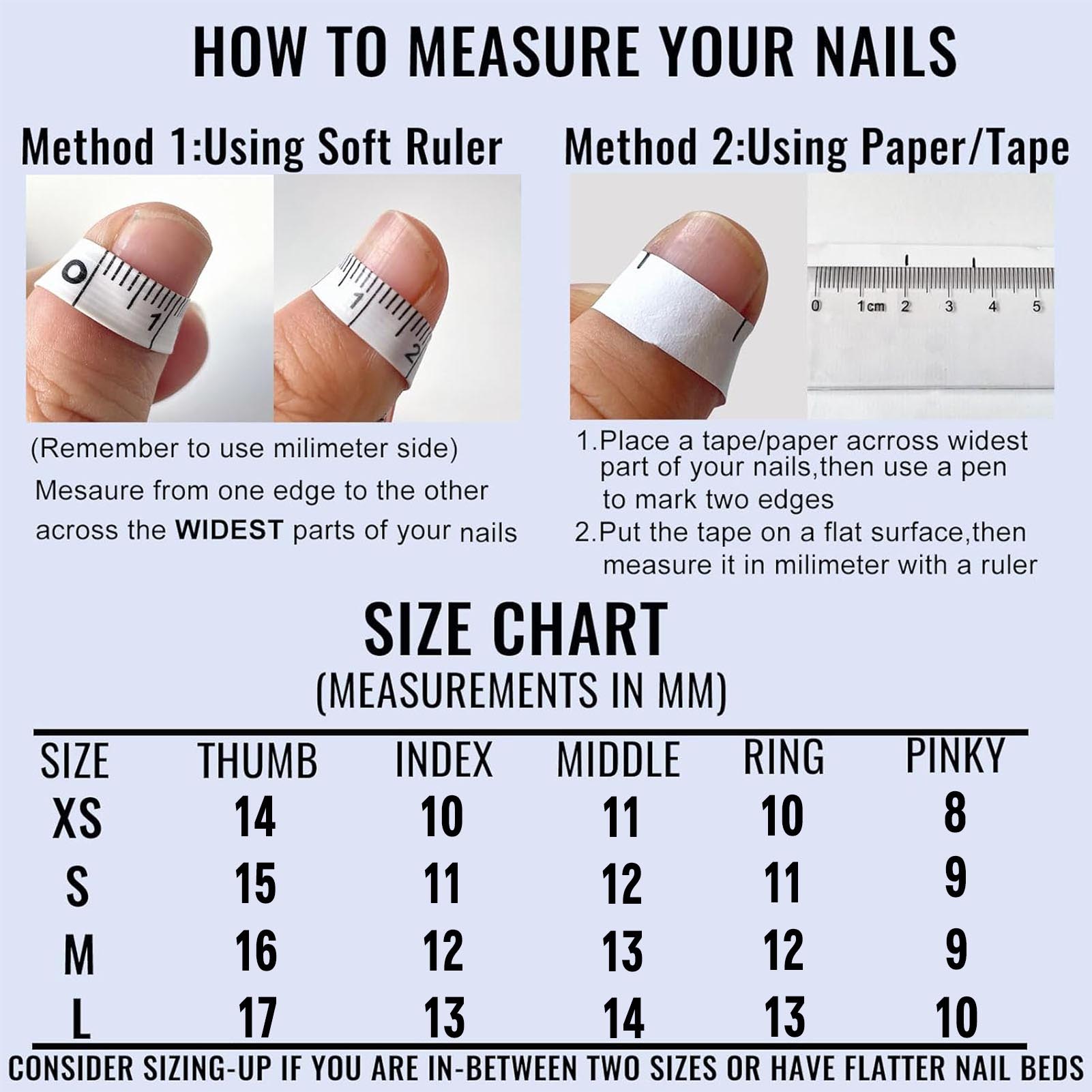 10pcs Handmade Press On Nails  - Nail Art Press On 评论和价格